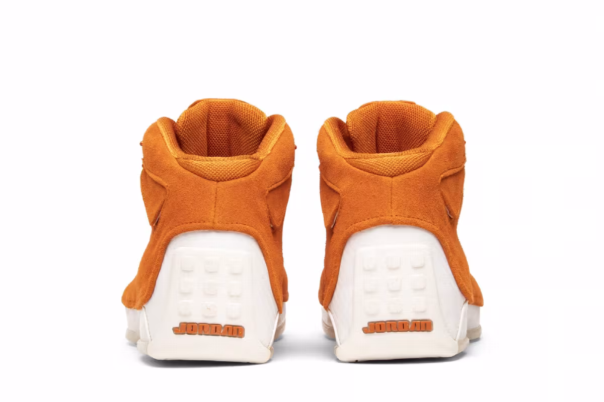 Air Jordan 18 Orange Suede, view 7
