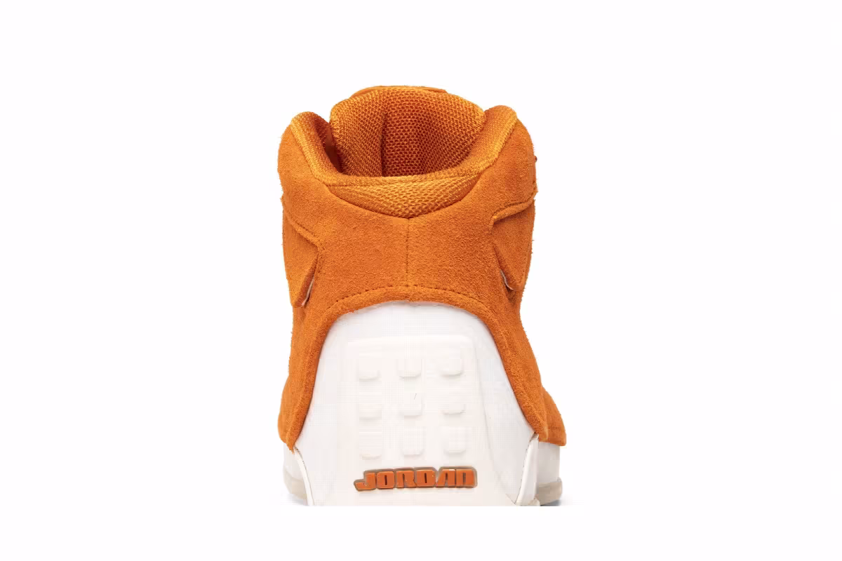 Air Jordan 18 Orange Suede, view 8