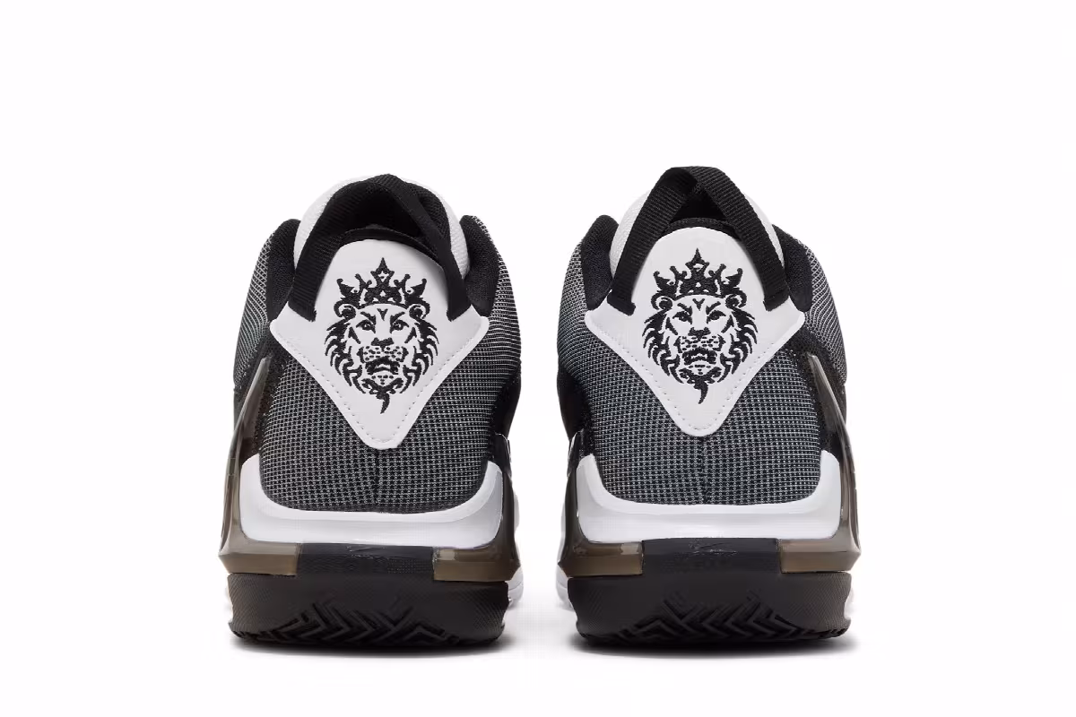 Nike LeBron Witness 7 White Black, view 7