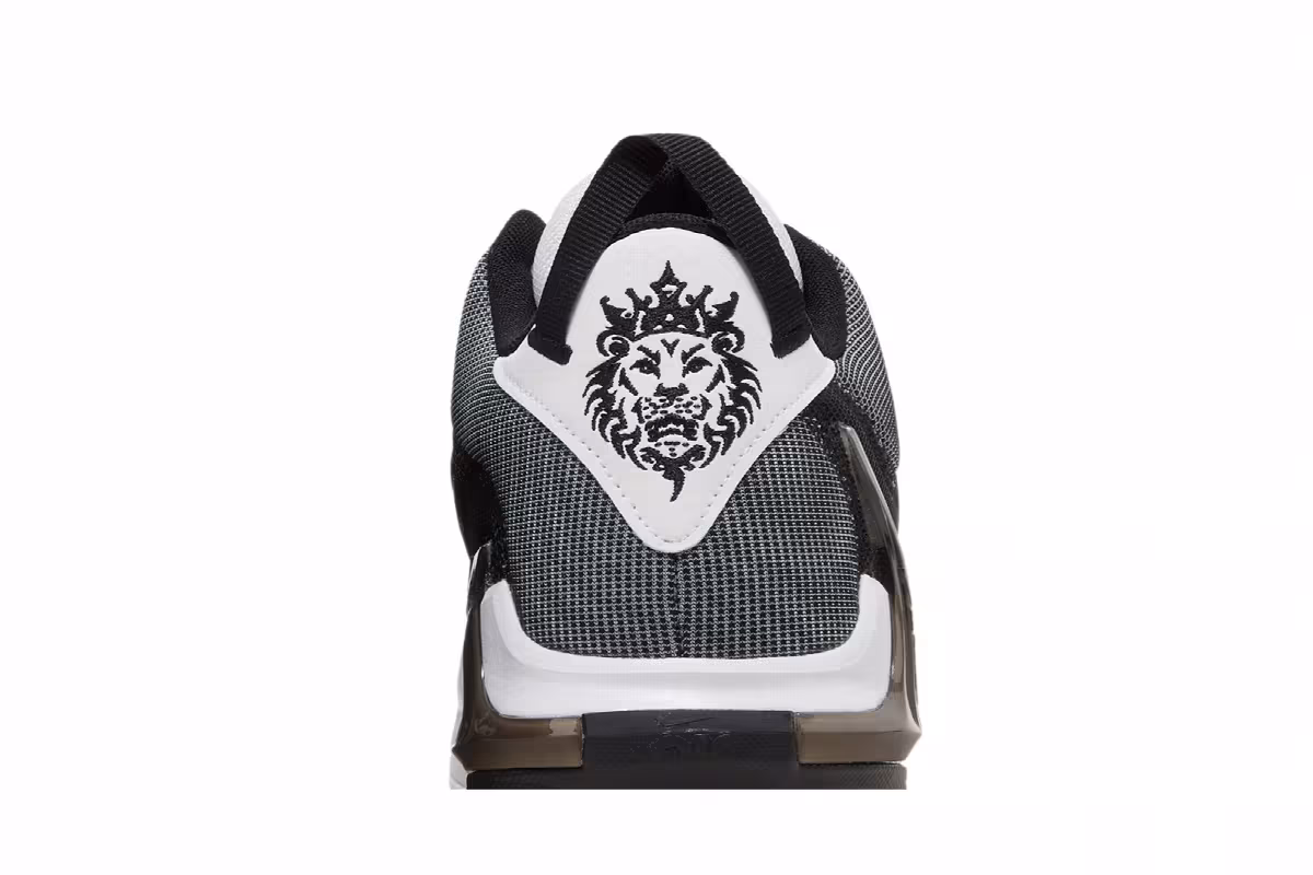 Nike LeBron Witness 7 White Black, view 8