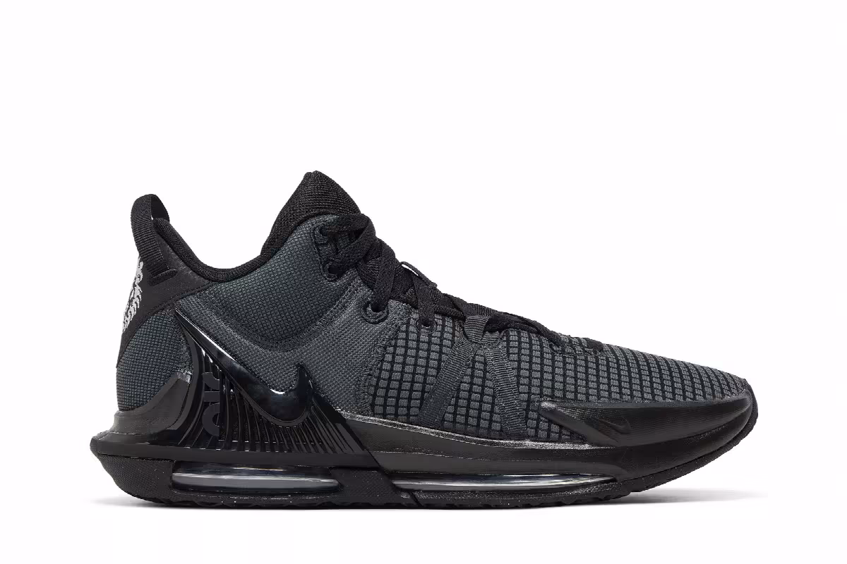 Nike LeBron Witness 7 Black Anthracite, view 2