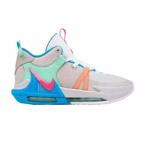 Nike LeBron Witness 7 GS 'Grey Fog Multi-Color'