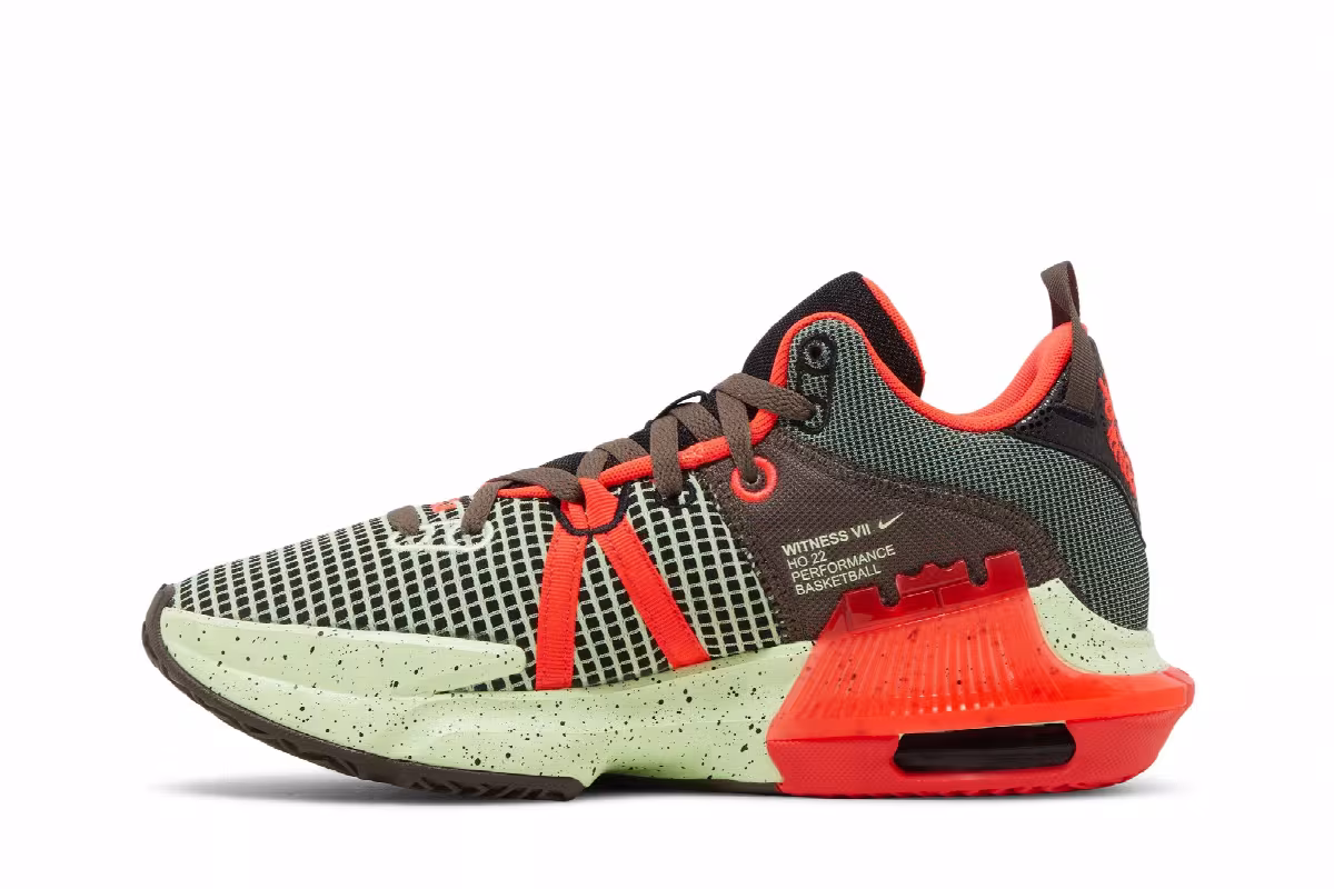 Nike LeBron Witness 7 Bright Crimson Alligator, view 4