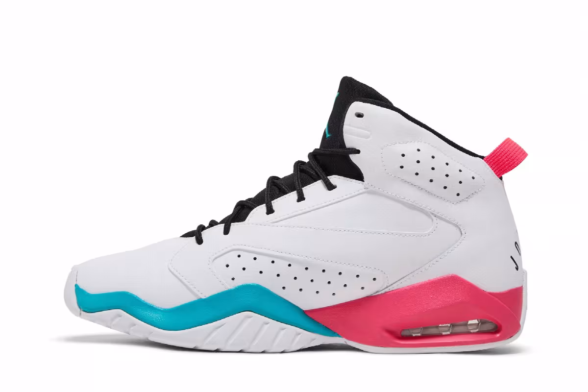 Air Jordan Lift Off White Turbo Green, view 4