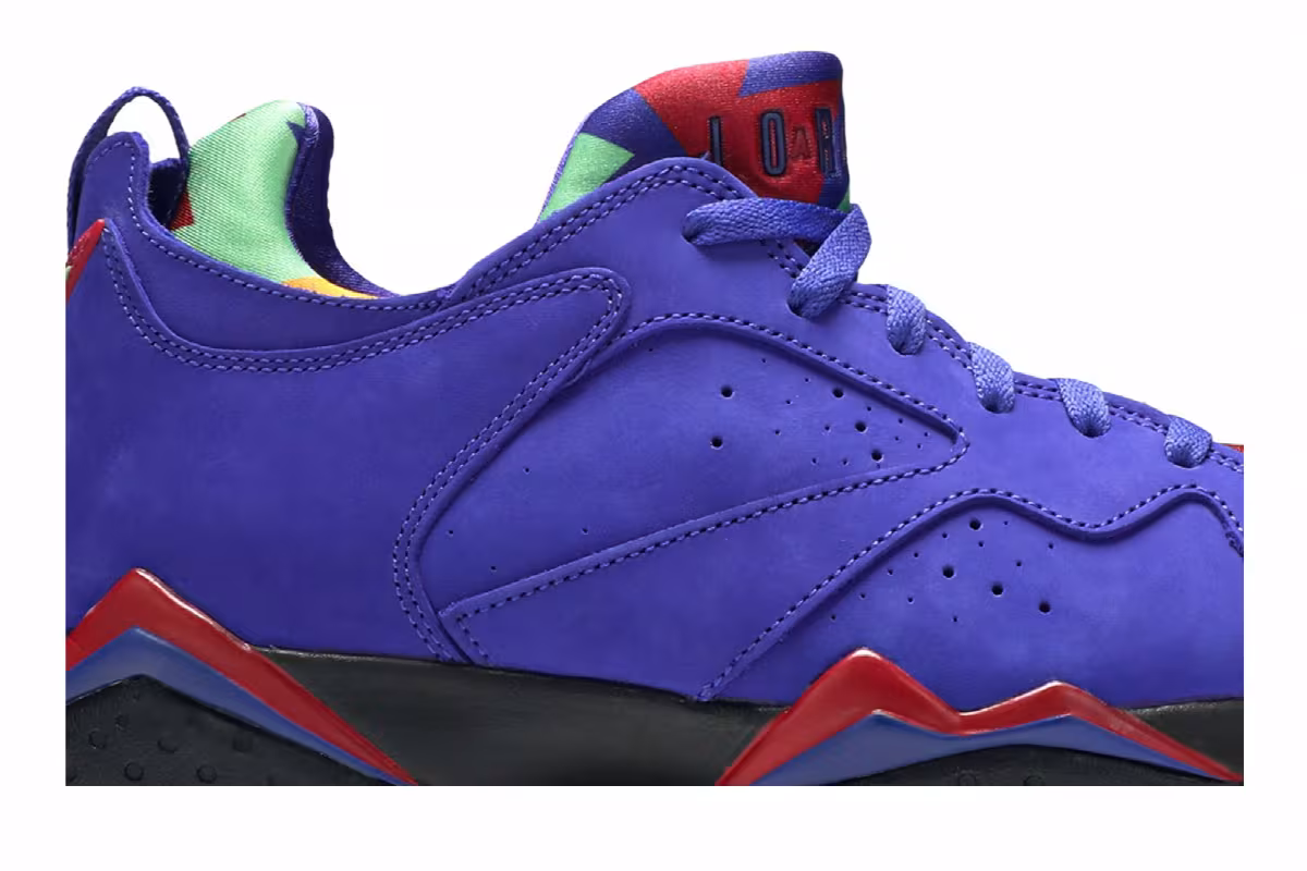 Air Jordan 7 Low NRG Bright Concord, view 3