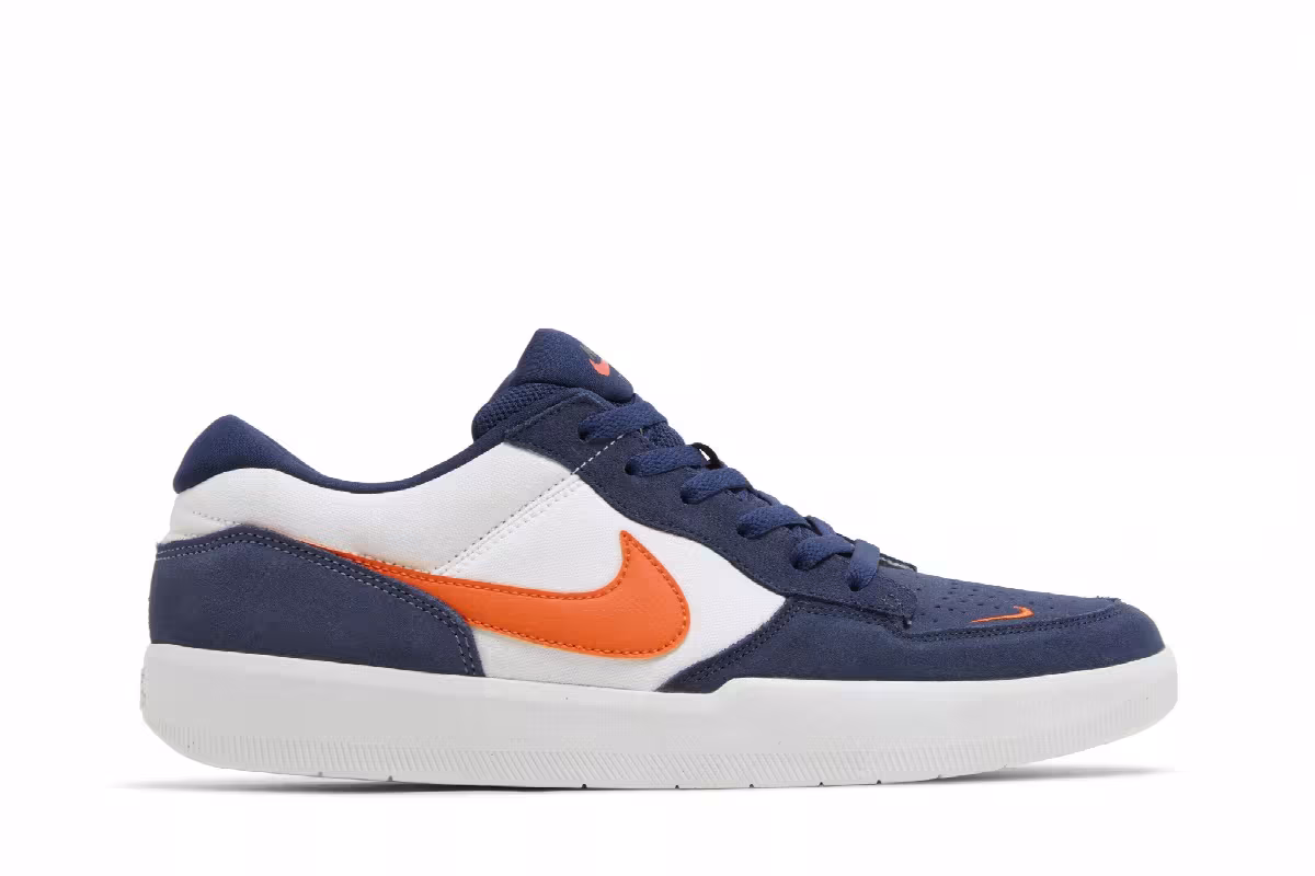 Nike Force 58 SB Midnight Navy Safety Orange, view 2