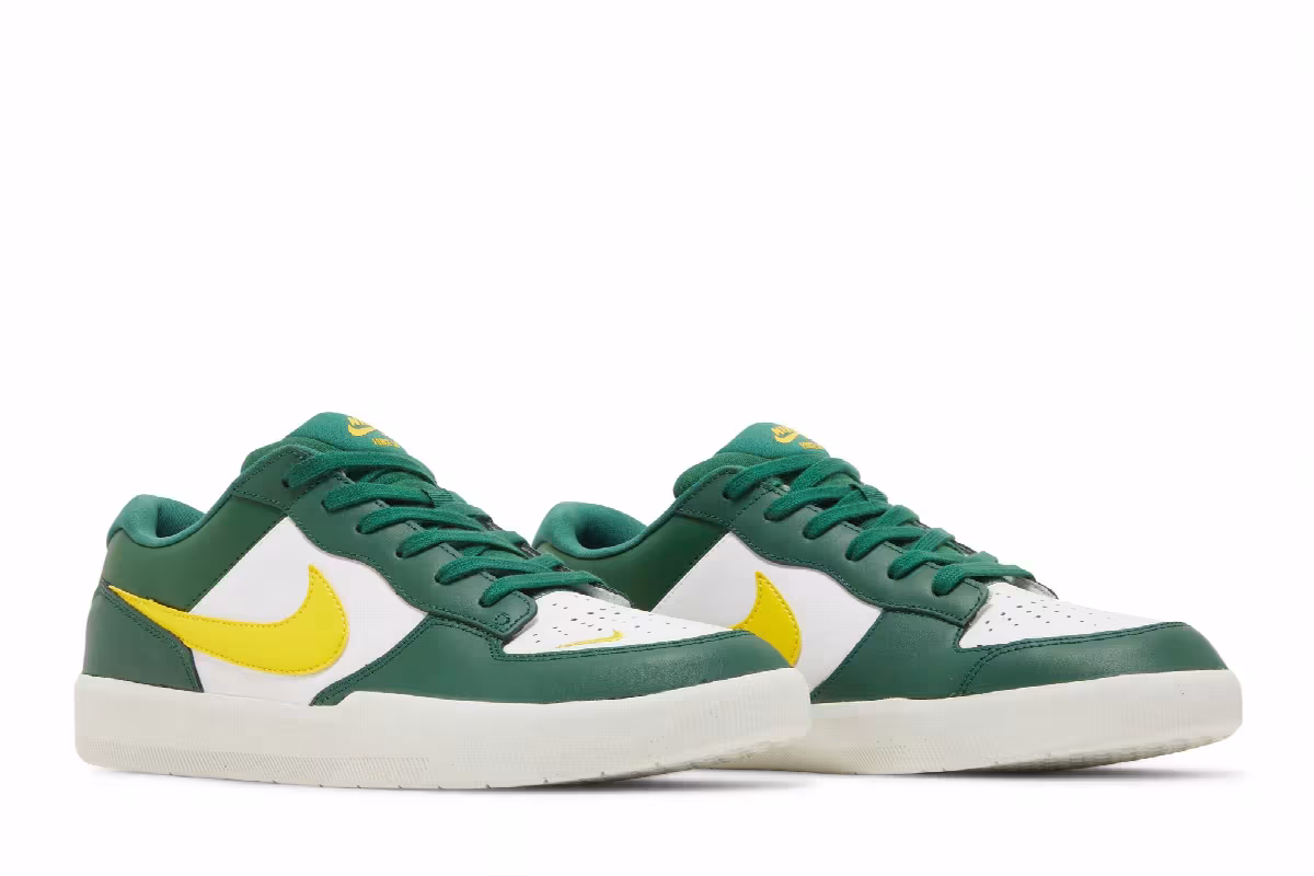 Nike Force 58 SB Premium Gorge Green Tour Yellow, view 9