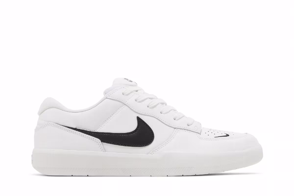 Nike Force 58 Premium SB White Black, view 2