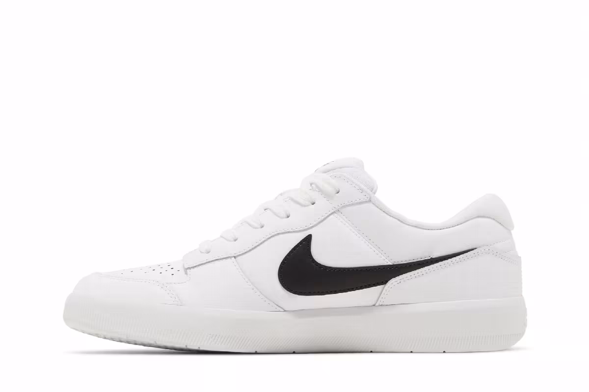 Nike Force 58 Premium SB White Black, view 4