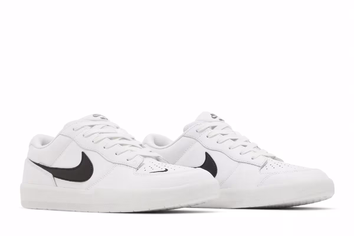 Nike Force 58 Premium SB White Black, view 9