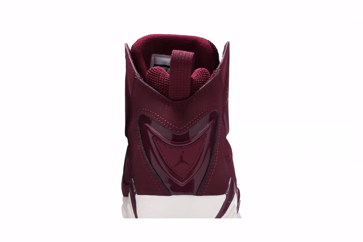 Air Jordan True Flight Burgundy, view 8