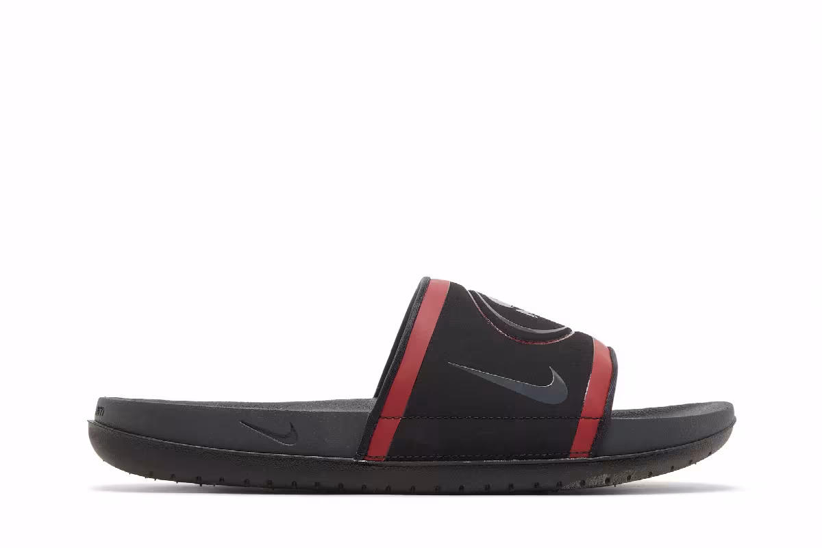 NFL x Nike OffCourt Slide San Francisco 49ers 2022, view 2