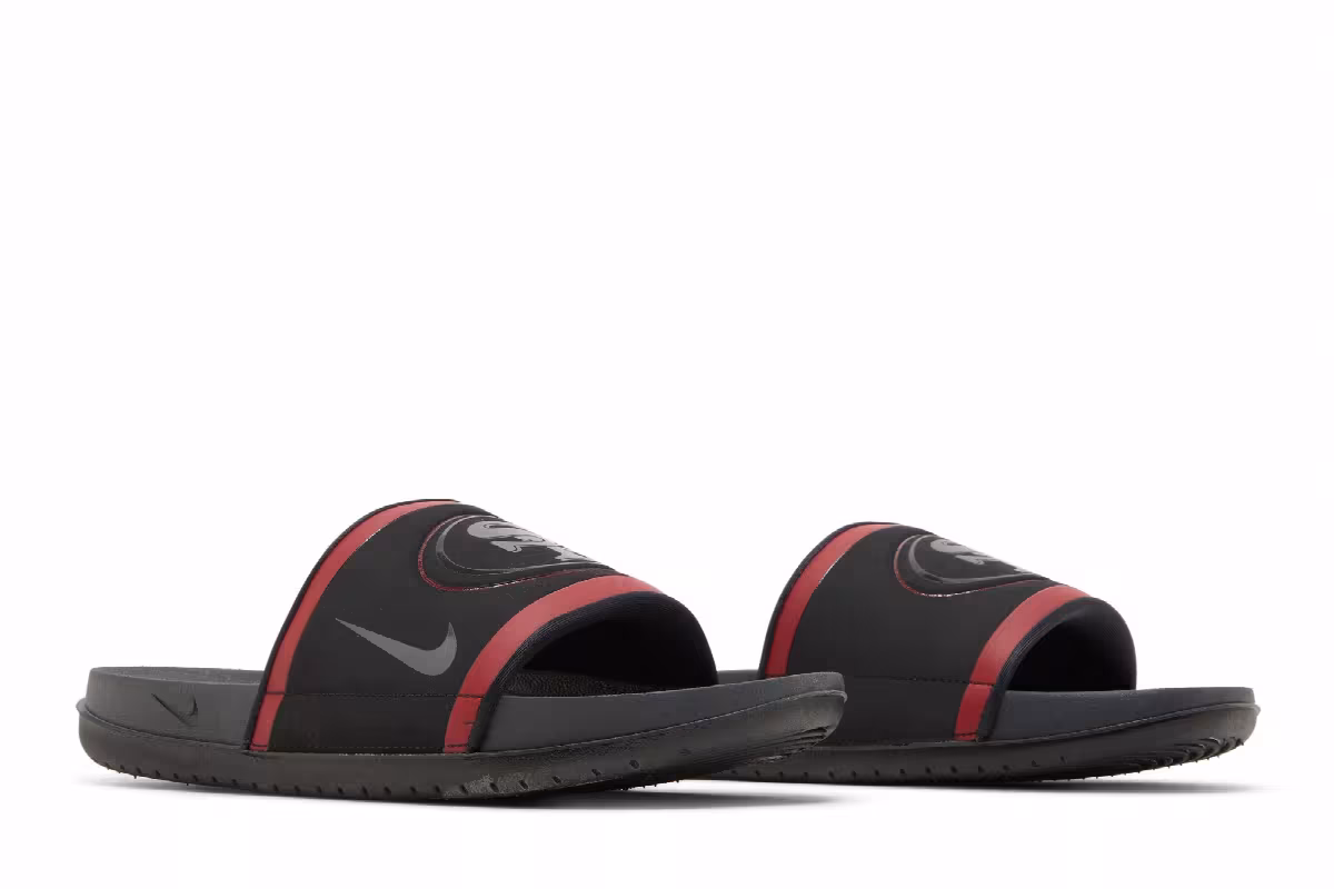 NFL x Nike OffCourt Slide San Francisco 49ers 2022, view 9