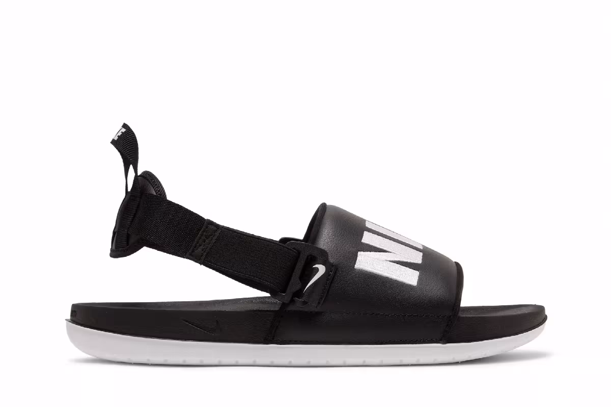 Nike OffCourt FlyEase Slide Black White, view 2