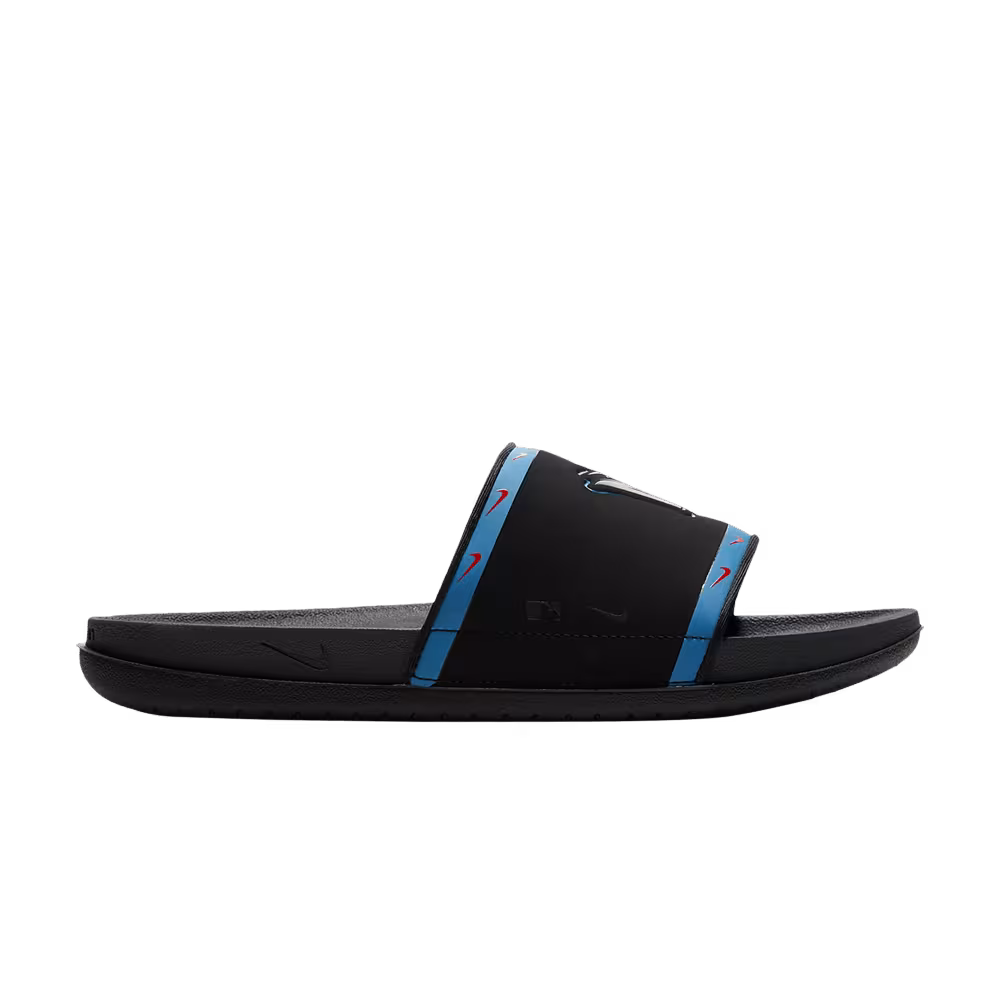 MLB x Nike OffCourt Slide Miami Marlins
