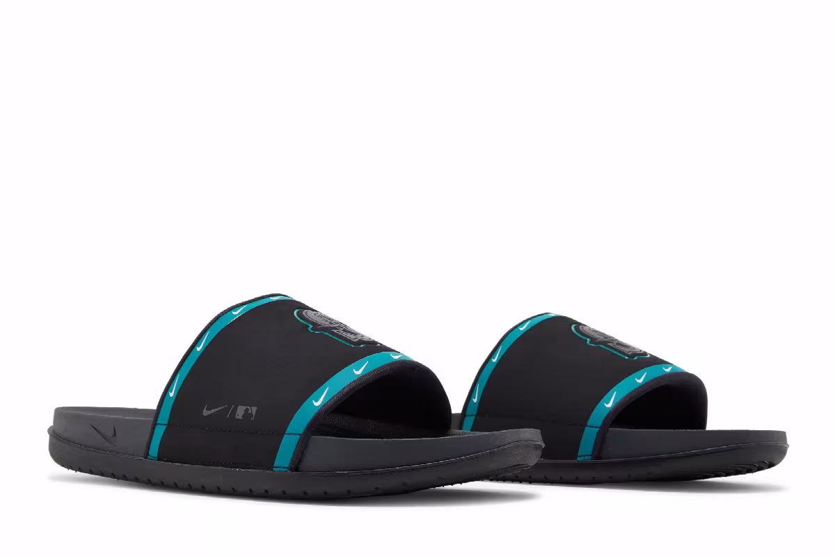 MLB x Nike OffCourt Slide Seattle Mariners 2022, view 9
