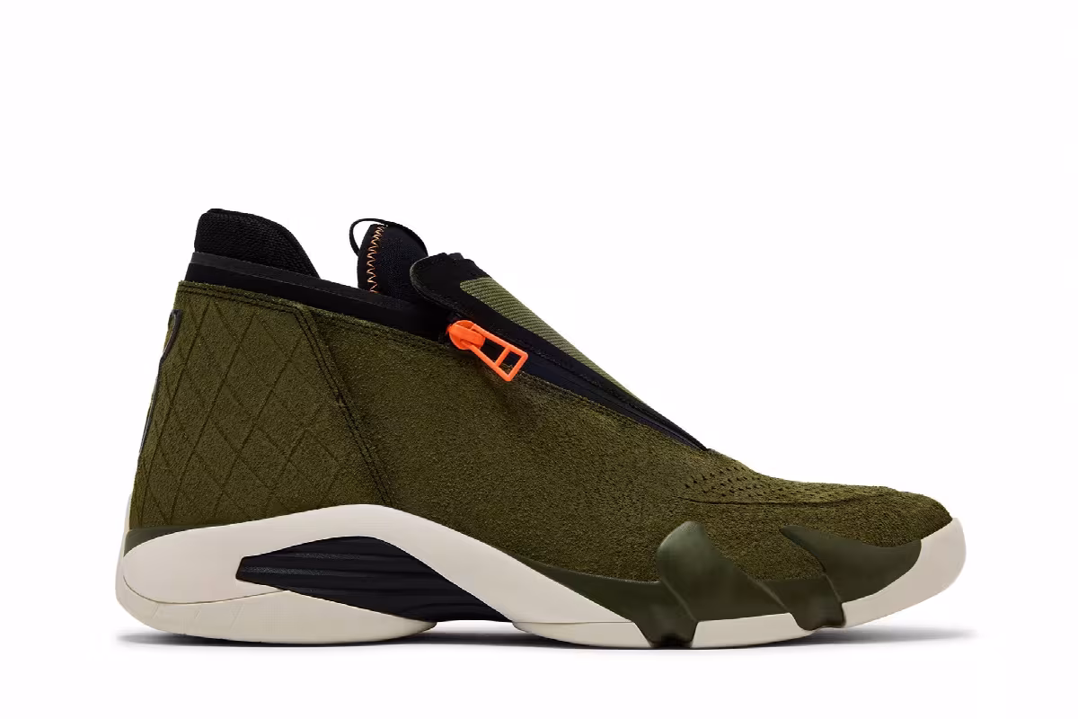 Air Jordan Jumpman Z Olive Canvas, view 2