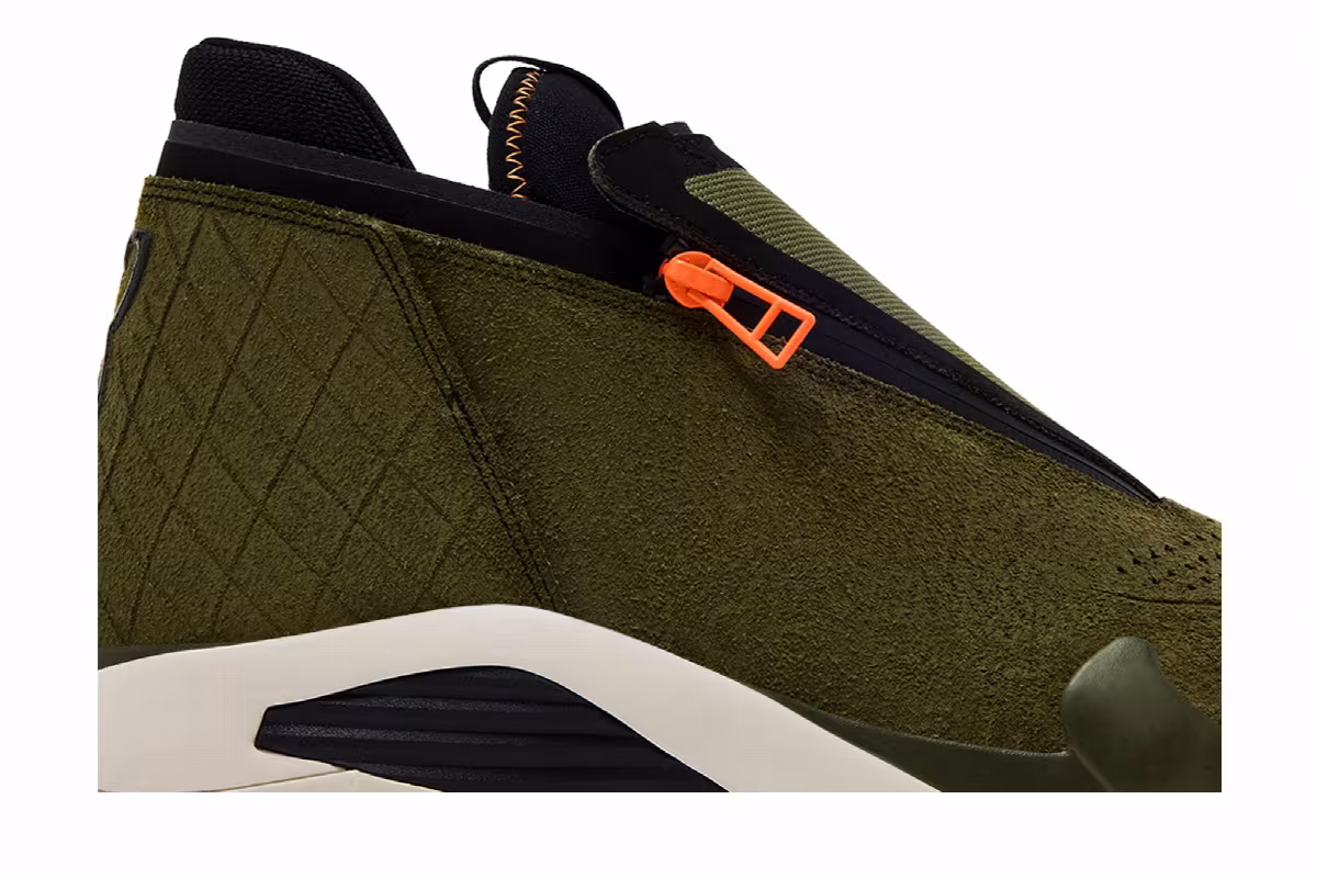 Air Jordan Jumpman Z Olive Canvas, view 3