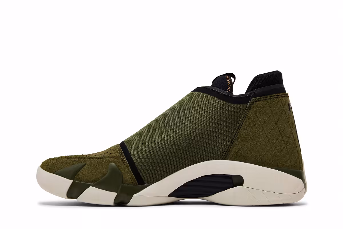 Air Jordan Jumpman Z Olive Canvas, view 4