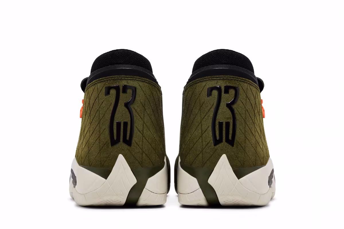 Air Jordan Jumpman Z Olive Canvas, view 7