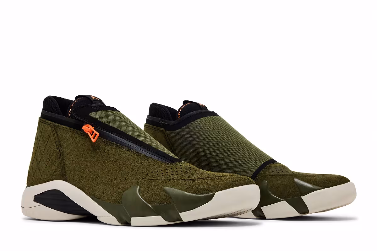 Air Jordan Jumpman Z Olive Canvas, view 9