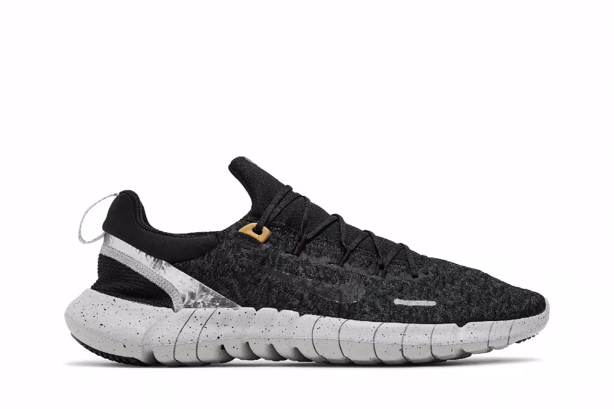 Nike Free Run 5.0 Black Dark Smoke Grey, view 2