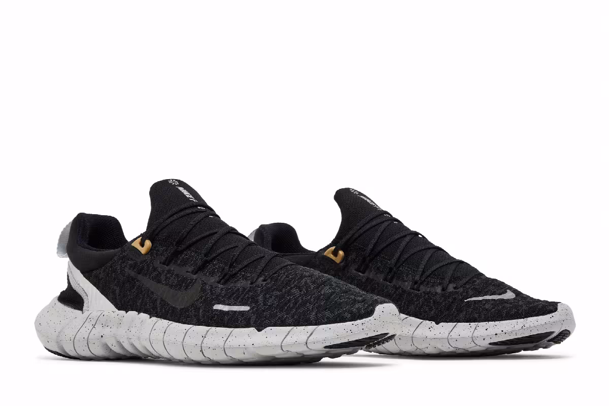 Nike Free Run 5.0 Black Dark Smoke Grey, view 9