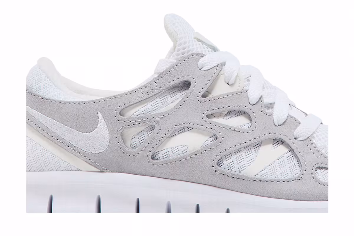 Nike Women's Free Run 2 Summit White Goldtone, view 3
