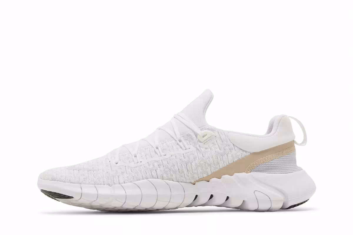 Nike Free RN 5.0 White Siren Red, view 4