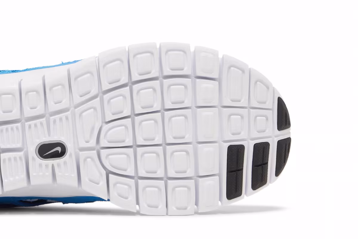 Nike Women's Free Run 2 White Photo Blue, view 6