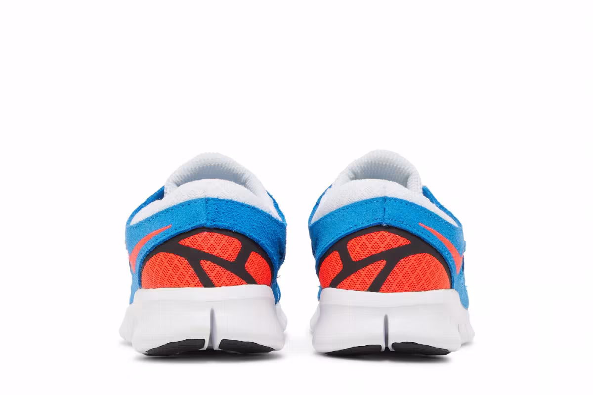 Nike Women's Free Run 2 White Photo Blue, view 7