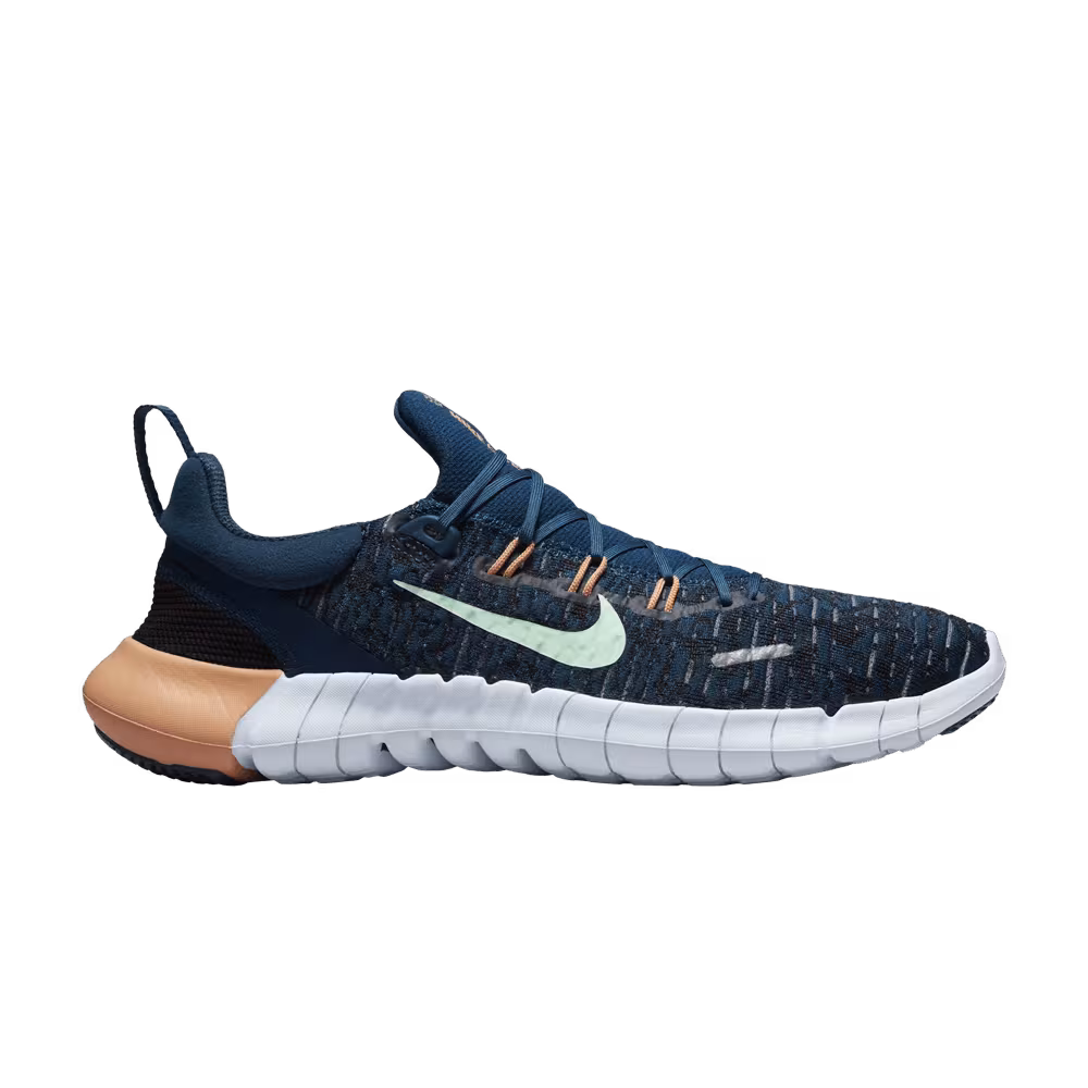 Nike Women's Free Run 5.0 Next Nature Valerian Blue Orange Trance