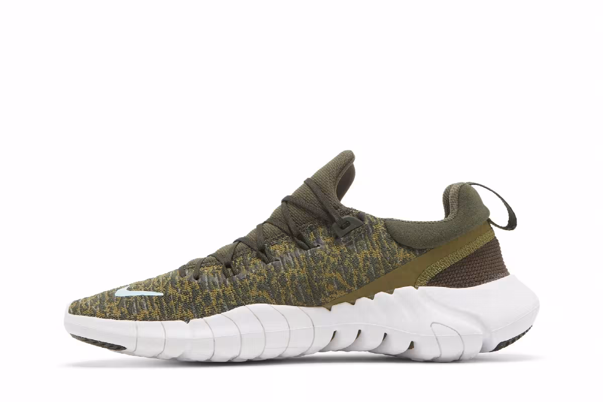 Nike Free Run 5.0 Next Nature Cargo Khaki, view 4