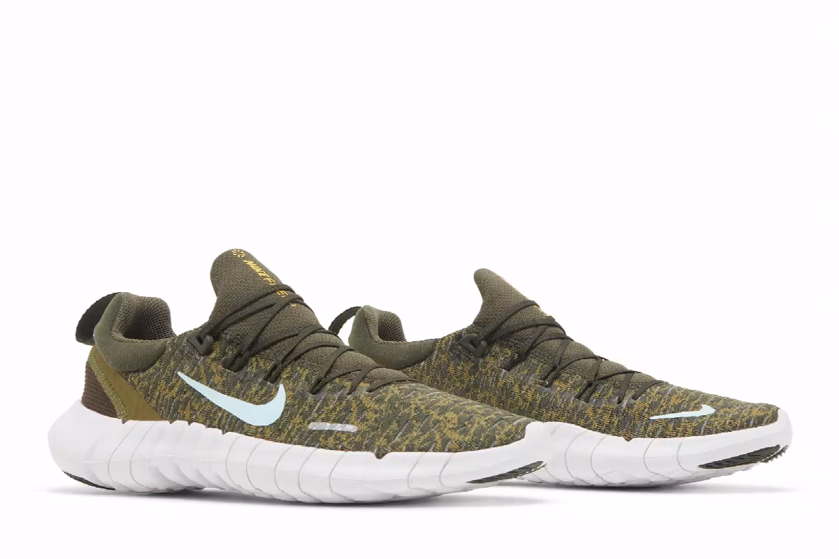 Nike Free Run 5.0 Next Nature Cargo Khaki, view 9