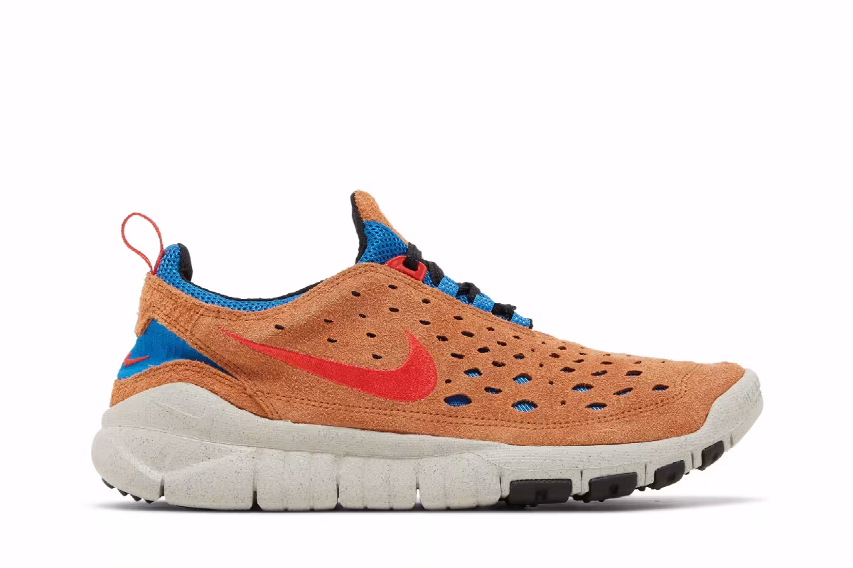 Nike Free Run Trail Dark Russet Blue Nebula, view 2