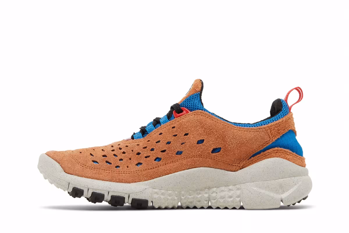 Nike Free Run Trail Dark Russet Blue Nebula, view 4
