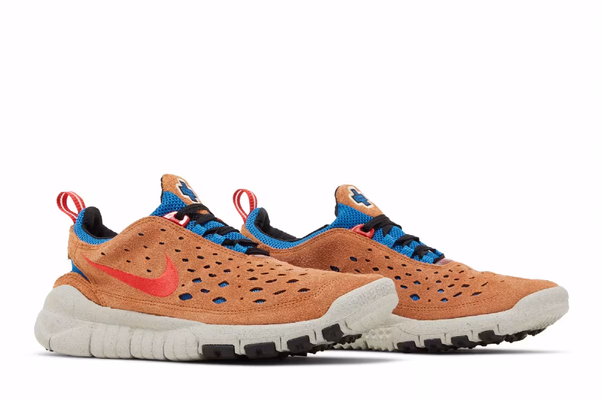 Nike Free Run Trail Dark Russet Blue Nebula, view 9