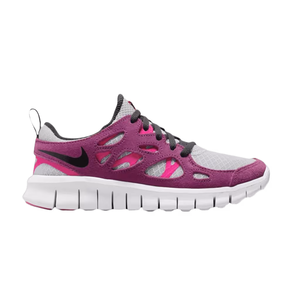 Nike Free Run 2 GS Pure Platinum Sangria