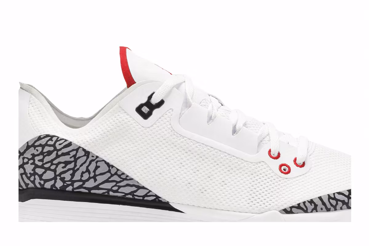 Air Jordan 88 Racer White Cement, view 3