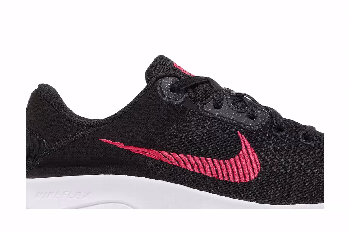 Nike Women's Flex Experience Run 11 Next Nature Black Rush Pink, view 3