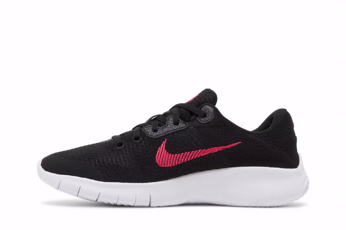 Nike Women's Flex Experience Run 11 Next Nature Black Rush Pink, view 4