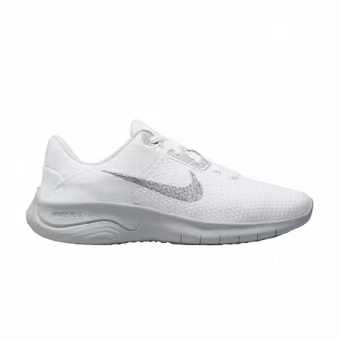 Nike Wmns Flex Experience Run 11 Wide 'White Metallic Silver'