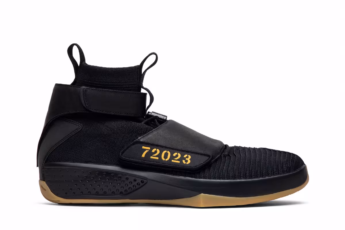 Carmelo Anthony x Rag & Bone x Air Jordan 20 Flyknit Black, view 2