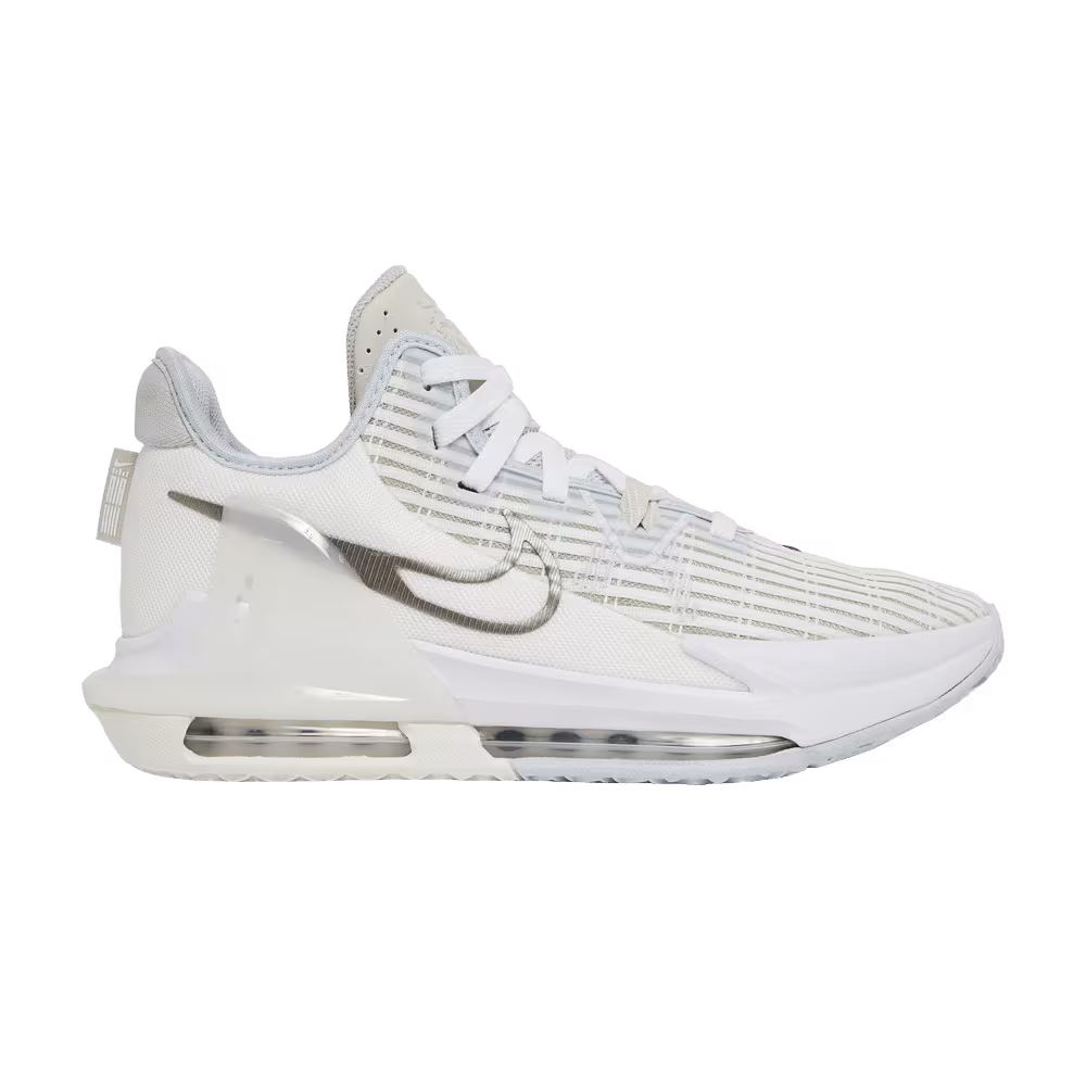 Nike LeBron Witness 6 Summit White Metallic Pewter