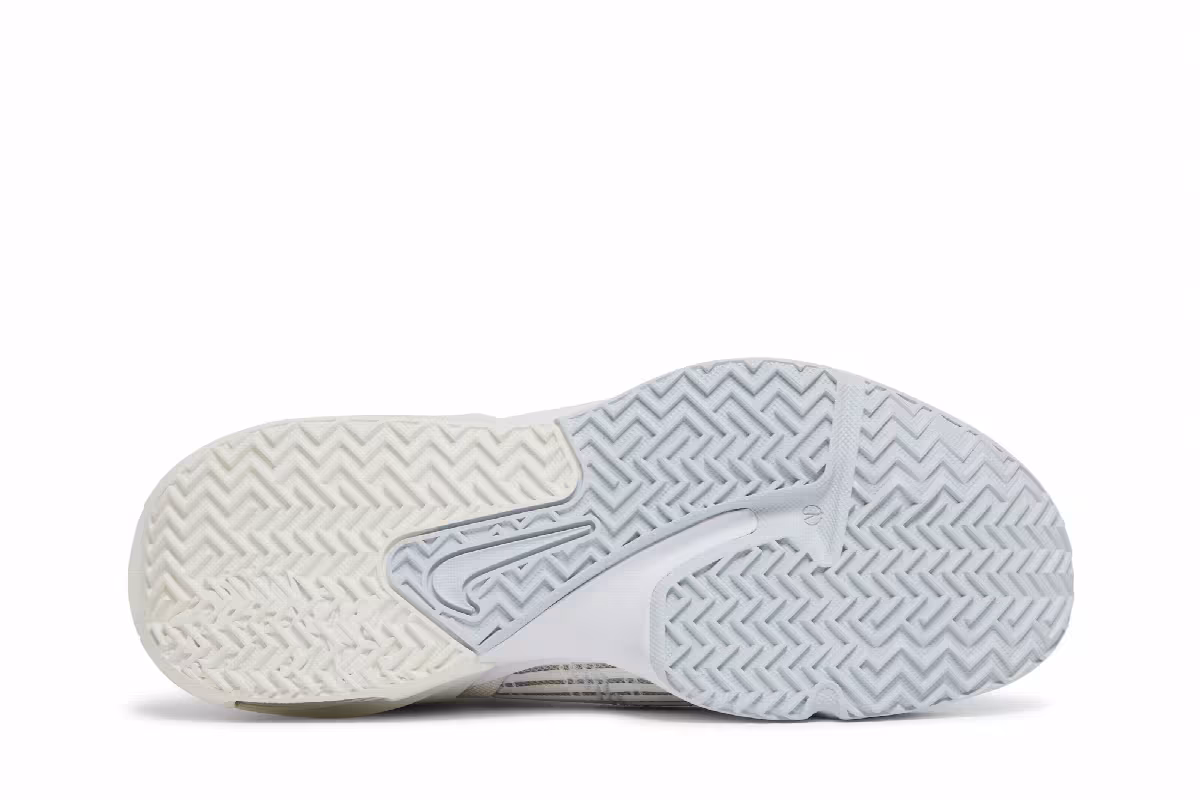 Nike LeBron Witness 6 Summit White Metallic Pewter, view 5