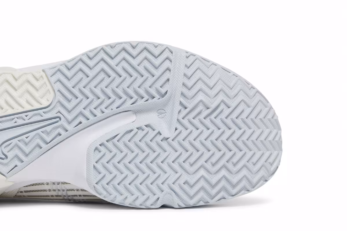 Nike LeBron Witness 6 Summit White Metallic Pewter, view 6