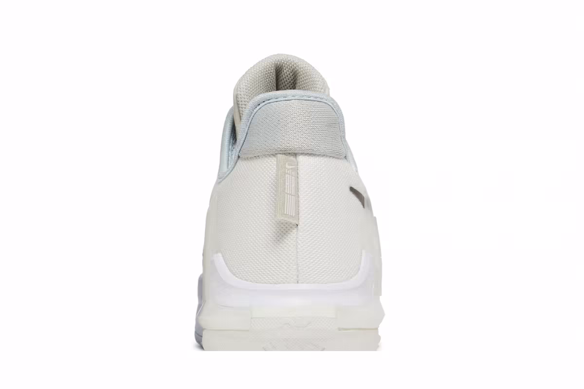 Nike LeBron Witness 6 Summit White Metallic Pewter, view 8