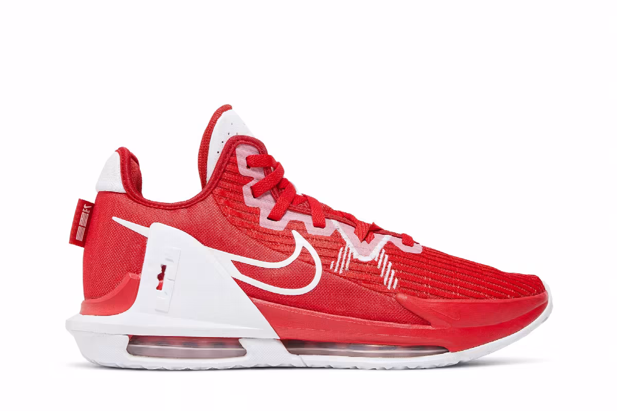 Nike LeBron Witness 6 TB University Red, view 2