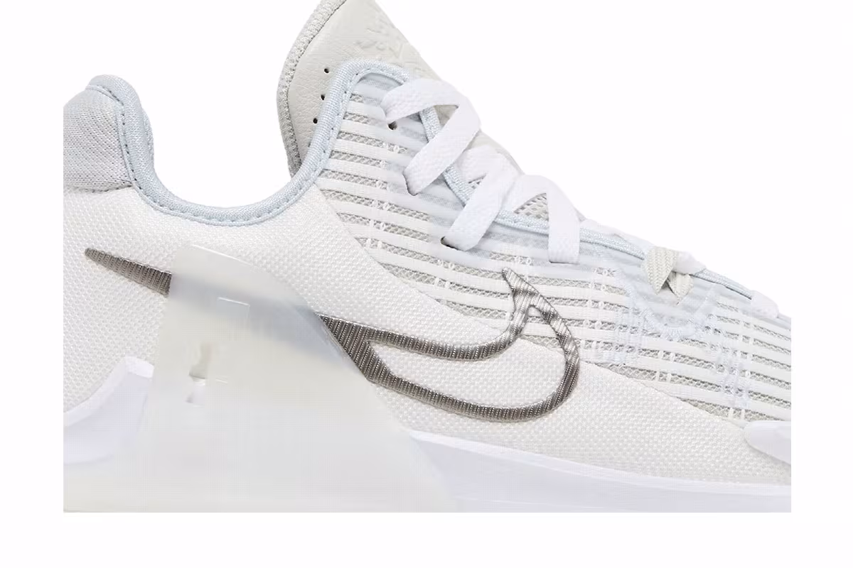 Nike Lebron Witness 6 EP White Metallic Pewter, view 3