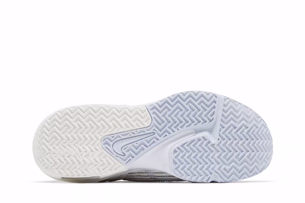 Nike Lebron Witness 6 EP White Metallic Pewter, view 5